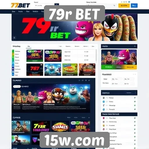 Interface do site 79r BET promete melhor usabilidade